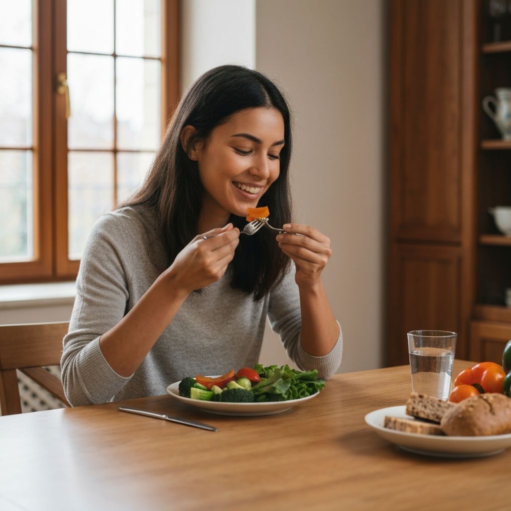 Mindful eating practices